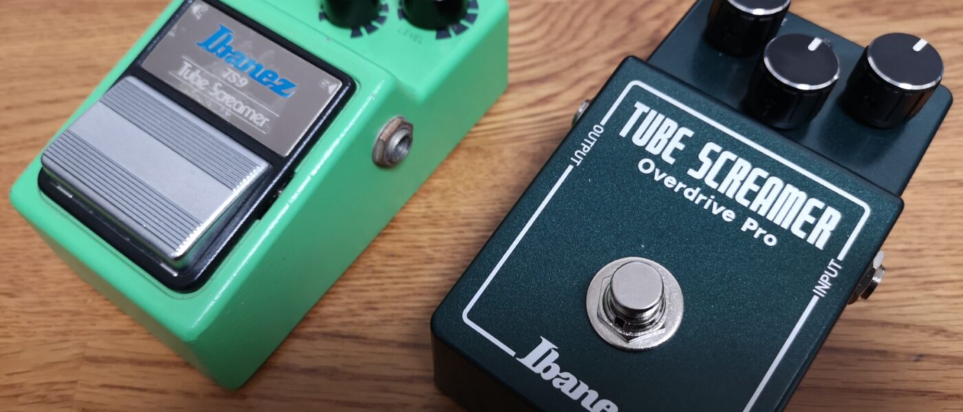 Ibanez TS808HWV2 v.s. TS9 1st Reissue